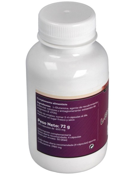 Sotya L-Glutamina 600Mg 120Cáps