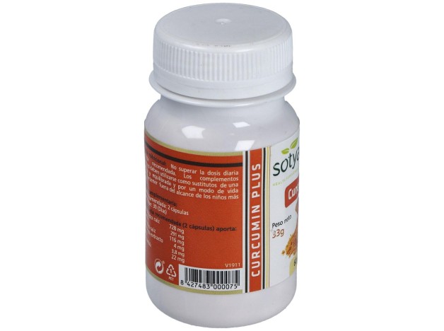 Sotya Curcumin Plus 60 Cápsulas 550Mg