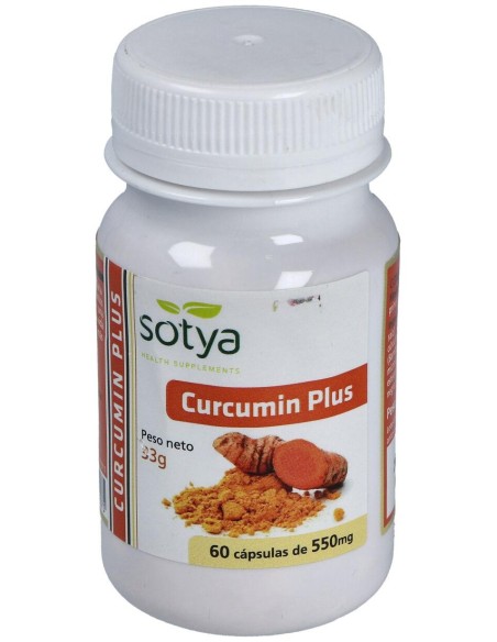 Sotya Curcumin Plus 60 Cápsulas 550Mg