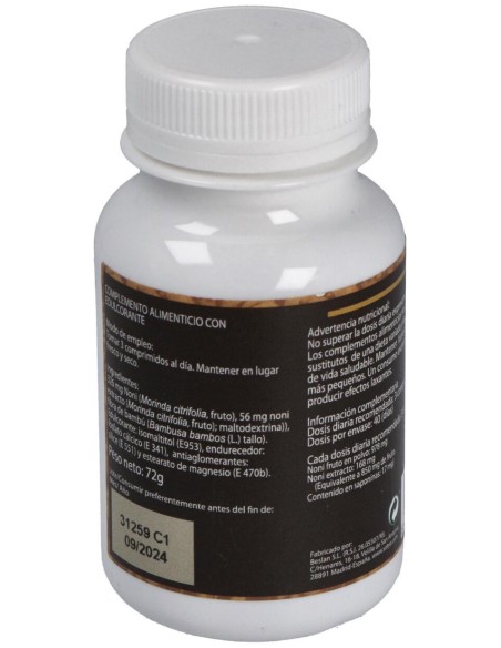 Noni 600 Mg Sotya 120 Comprimidos