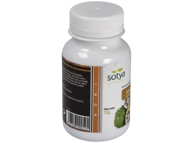 Noni 600 Mg Sotya 120 Comprimidos