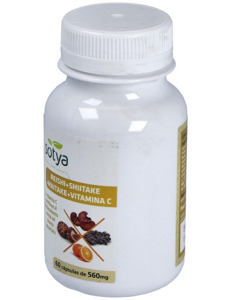 Sotya Reishi Maitake Y Shiitake 60Cáps