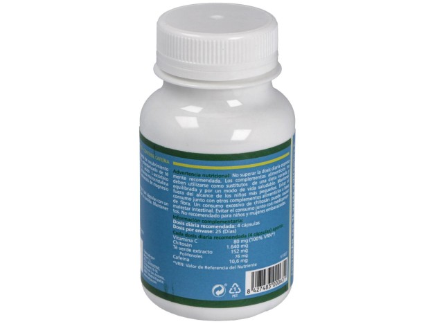 Sotya Chitosán + Té Verde + Vitamina C 600Mg...