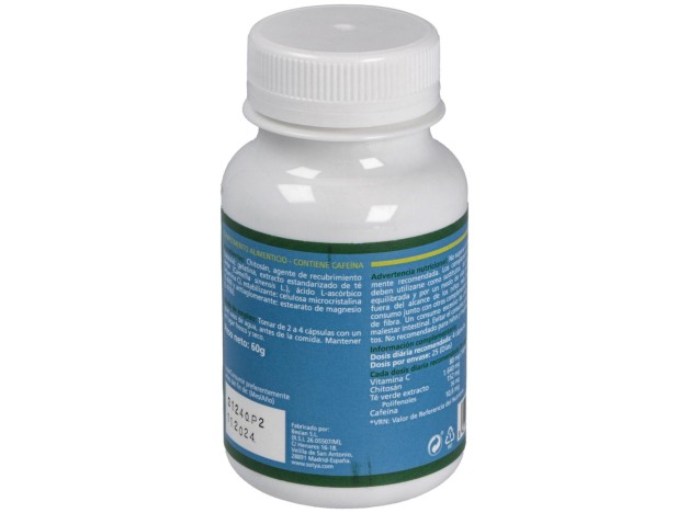 Sotya Chitosán + Té Verde + Vitamina C 600Mg...