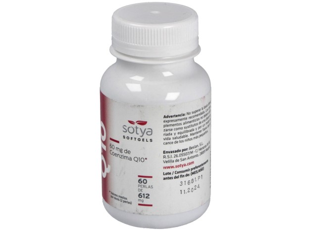 Sotya Coenzima Q10 De 60Mg Perlas 60U
