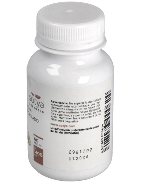 Sotya Ajo Macerado 1000Mg 60 Perlas