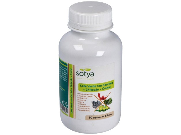 Sotya Café Verde + Garcinia + Chitosán + Cromo...
