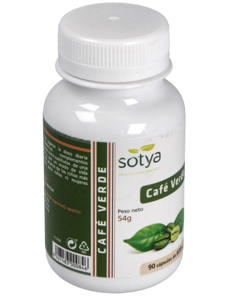 Sotya Café Verde 600Mg 90Cáps
