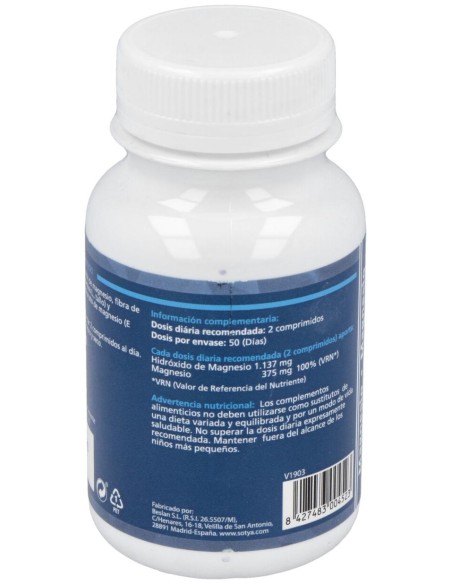 Sotya Magnesio Marino 600Mg 100Comp