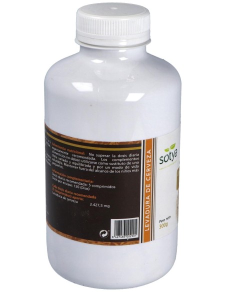 Sotya Levadura De Cerveza 600Comp