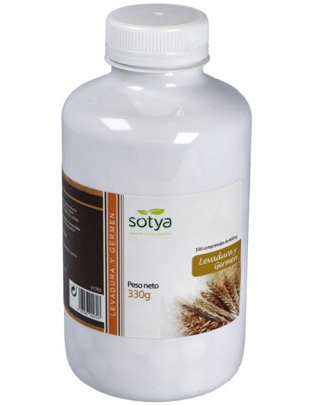 Sotya Levadura De Cerveza + Germen De Trigo 550Comp