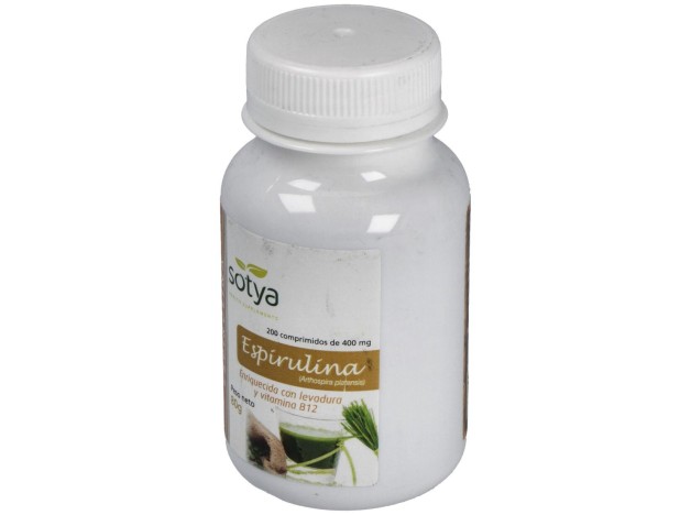 Sotya Espirulina 400 Mg 200 Cápsulas