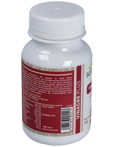 Sotya Vinagre Plus 550Mg 100Cáps