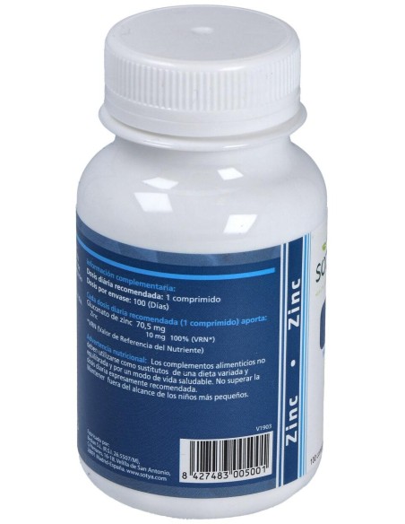 Sotya Zinc 50% Cdr 500Mg 100Comp