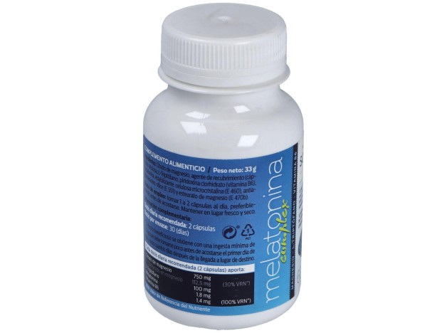 Sotya Melatonina Complex 550 Mg 60 Cápsulas
