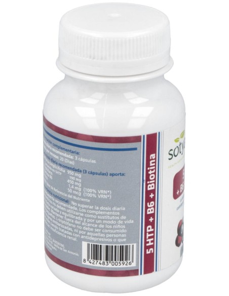 Sotya 5-Htp Y B6 720Mg 60Cáps