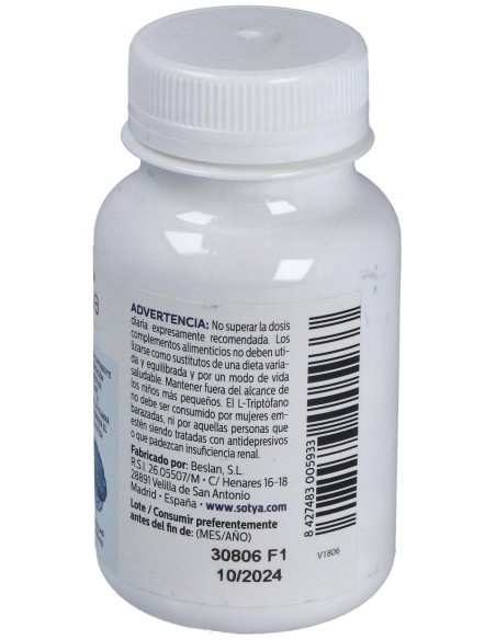 Sotya Melatonina Complex 550 Mg 60 Cápsulas