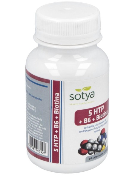 Sotya 5-Htp Y B6 720Mg 60Cáps