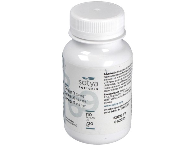 Sotya Omega 3-6-9 500Mg 110 Perlas