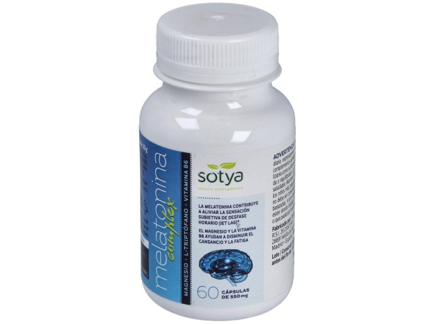 Sotya Melatonina Complex 550 Mg 60 Cápsulas