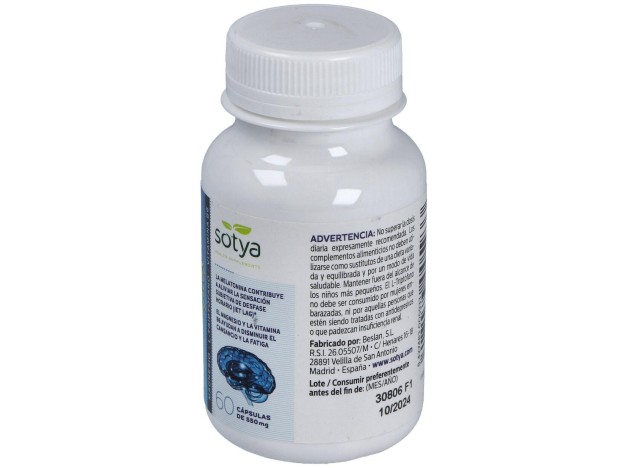 Sotya Melatonina Complex 550 Mg 60 Cápsulas