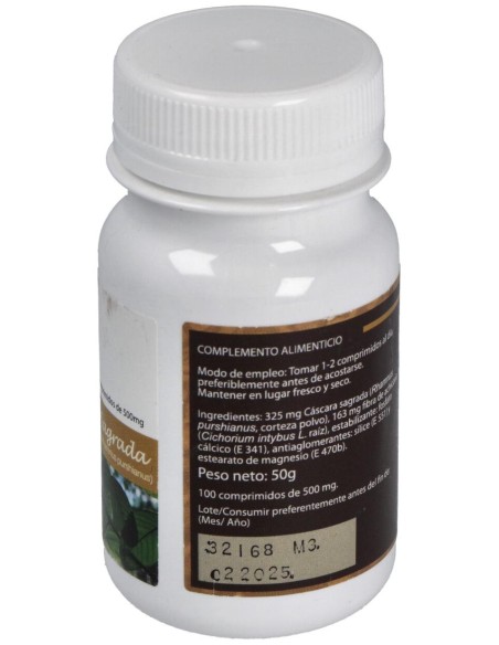 Sotya Cáscara Sagrada 500Mg 100Comp
