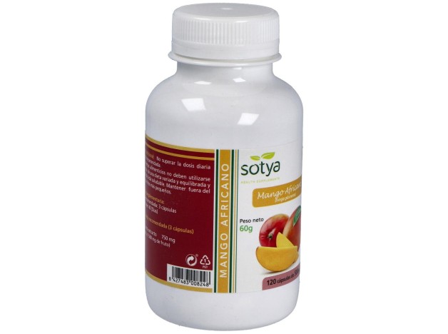 Sotya Mango Africano 650Mg 120Cáps