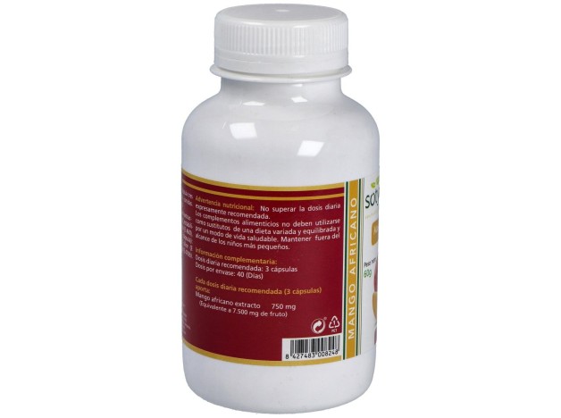 Sotya Mango Africano 650Mg 120Cáps