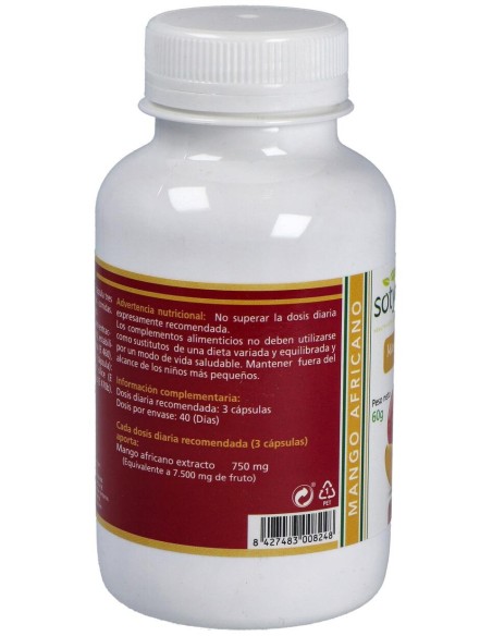 Sotya Mango Africano 650Mg 120Cáps
