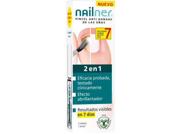 Nailner 2 En 1 Pincel 5 ml