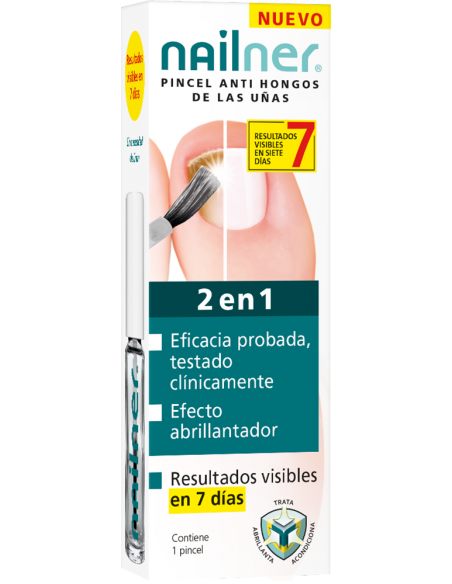Nailner 2 En 1 Pincel 5 ml