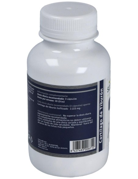 Cartilago De Tiburon 741Mg. 90Cap.