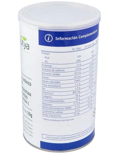 Sotya Colágeno + Ácido Hialurónico + Msm 400G