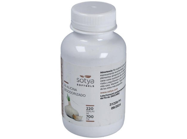 Sotya Ajo Macerado 500Mg 220 Perlas