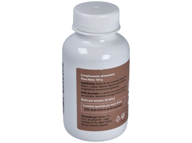 Sotya Ajo Macerado 500Mg 220 Perlas