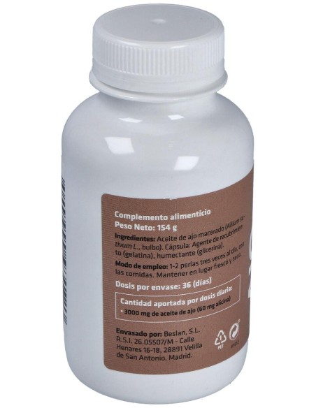 Sotya Ajo Macerado 500Mg 220 Perlas