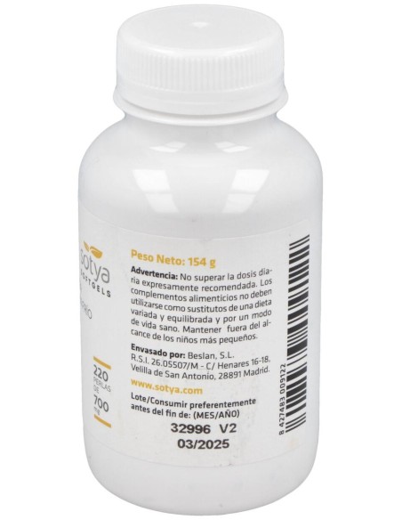 Sotya Onagra 500Mg 220 Perlas