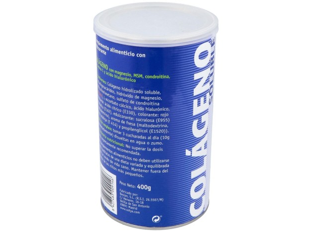 Sotya Colágeno + Ácido Hialurónico + Msm 400G