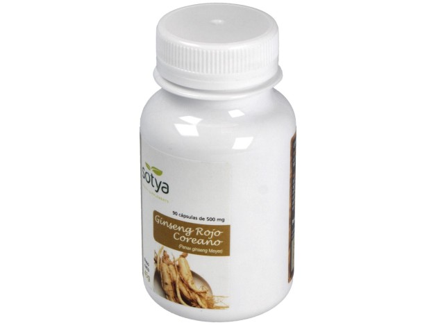 Sotya Ginseng Rojo Coreano 500Mg 90Cáps
