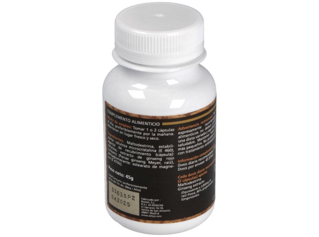 Sotya Ginseng Rojo Coreano 500Mg 90Cáps