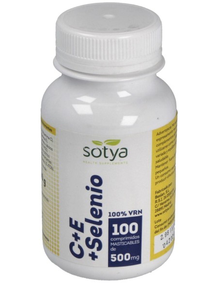 C+E Selenio Antioxidante 100Comp.