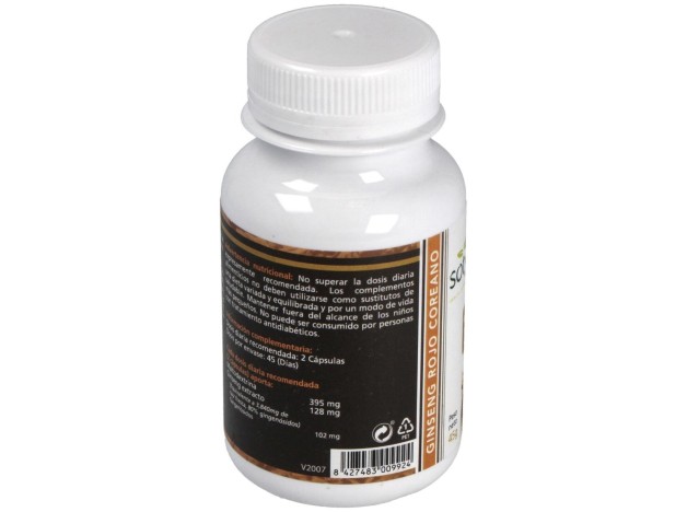 Sotya Ginseng Rojo Coreano 500Mg 90Cáps