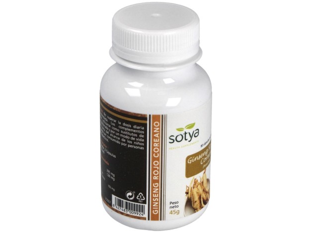 Sotya Ginseng Rojo Coreano 500Mg 90Cáps