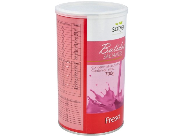 Batido Saciante Fresa 700Gr.