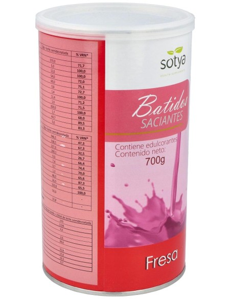 Batido Saciante Fresa 700Gr.