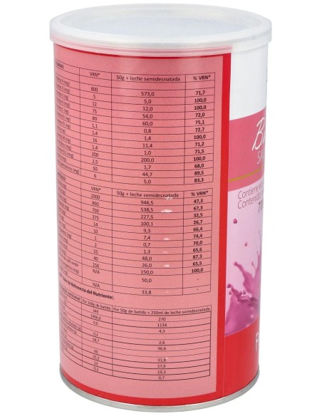 Batido Saciante Fresa 700Gr.