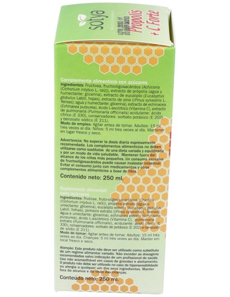 Propoleo + Vit.C Forte Jarabe 250Ml.