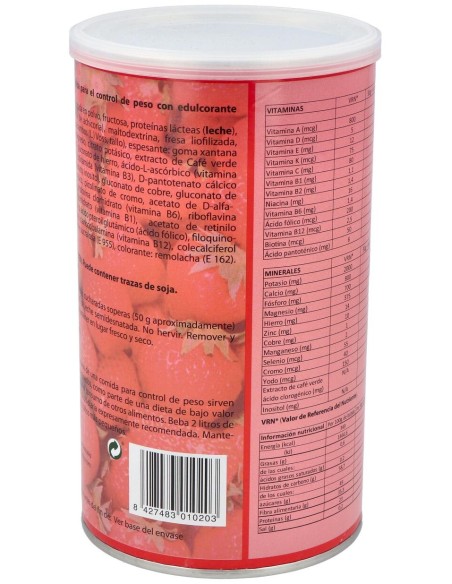 Batido Saciante Fresa 700Gr.