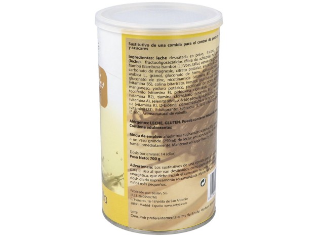Batido Saciante Vainilla 700Gr.
