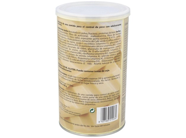 Batido Saciante Chocolate Blanco 700Gr.